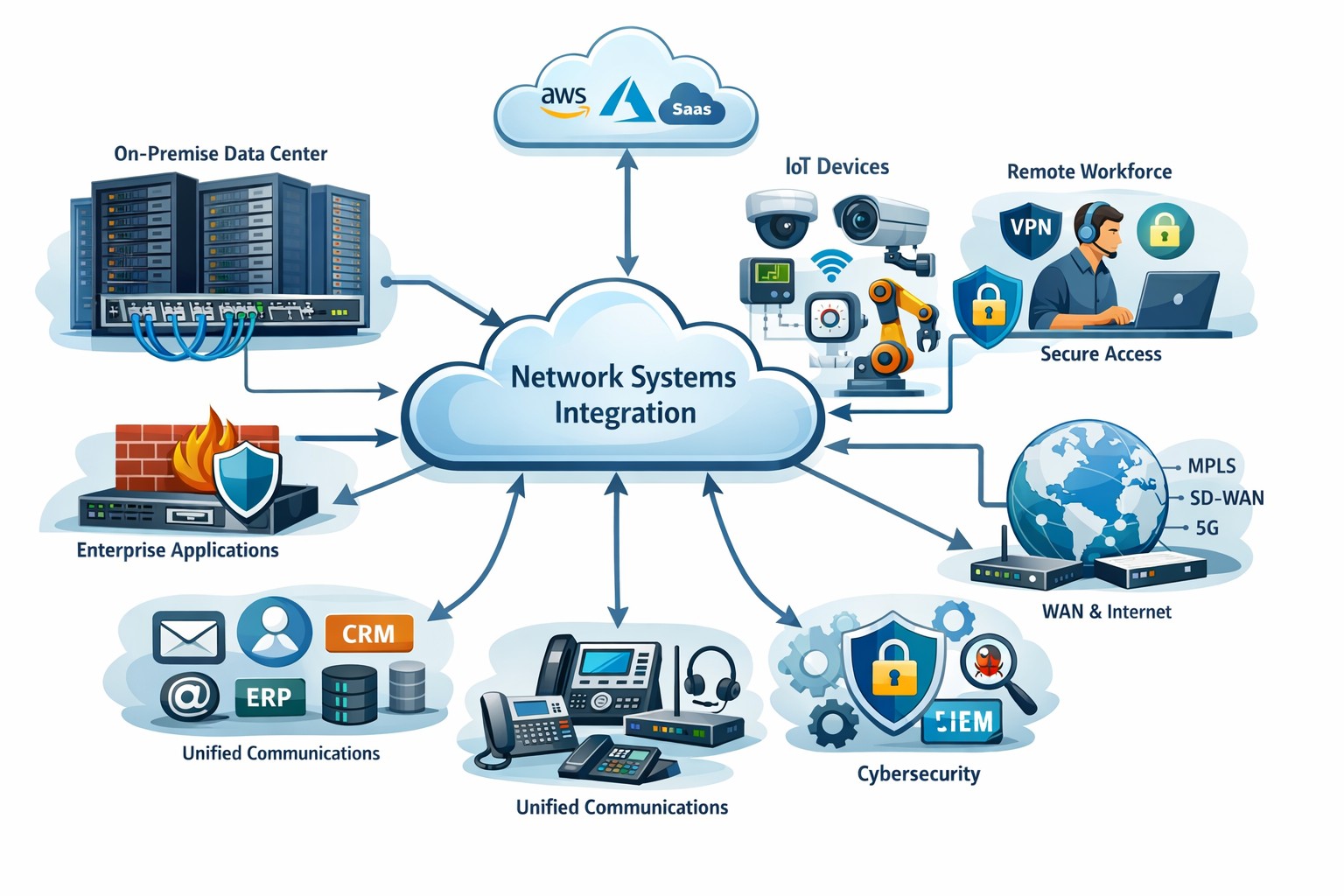 Enterprise network visual